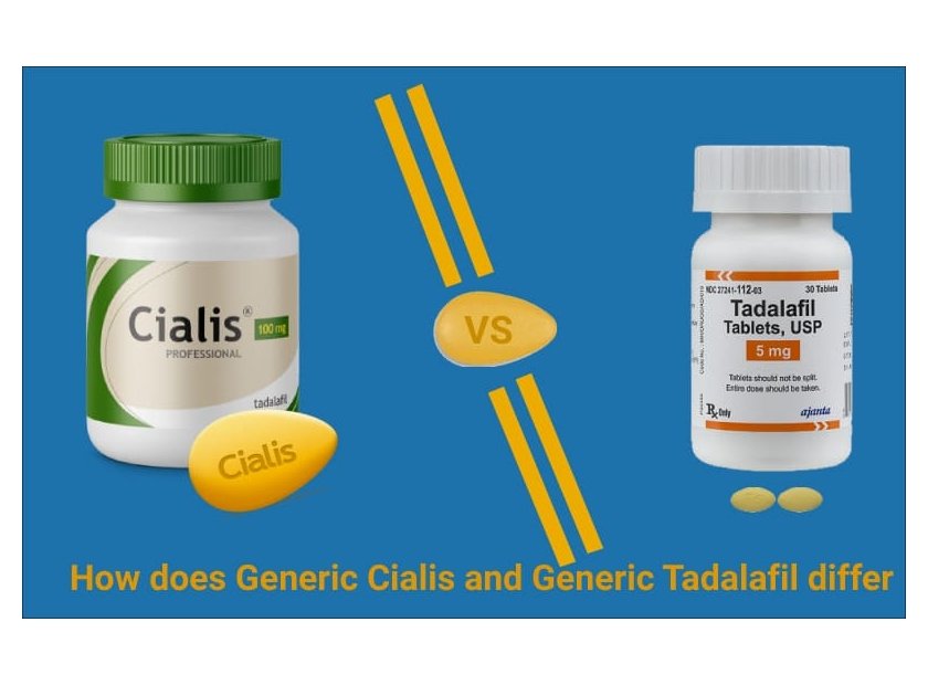 How Does Generic Cialis & Generic Tadalafil Differ?