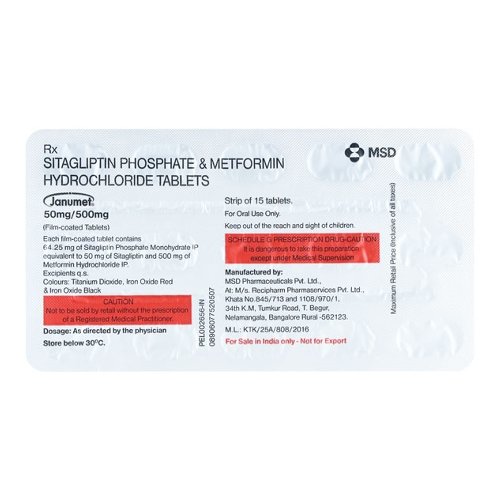 Janumet 50 Mg500 Mg