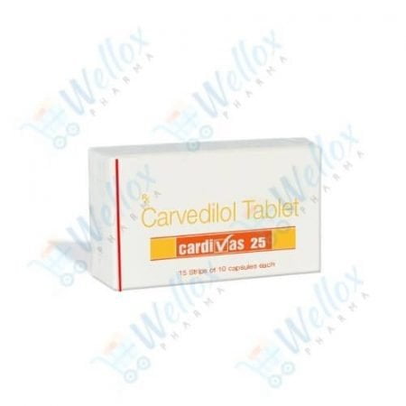 Buy Cardivas 25 Mg