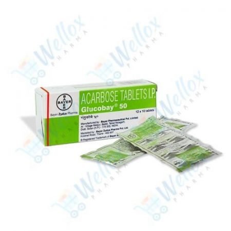 Buy Glucobay 50 Mg