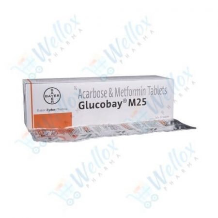 Buy Glucobay M 25 Mg