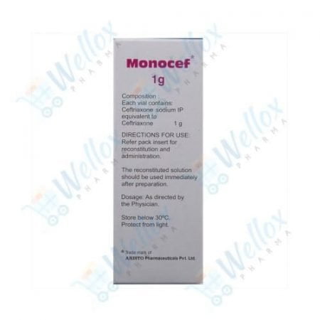 Buy Monocef 1 Gm Injection