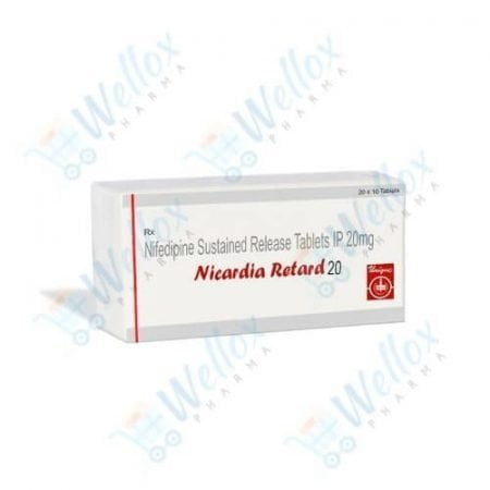 Buy Nicardia Retard 20 Mg