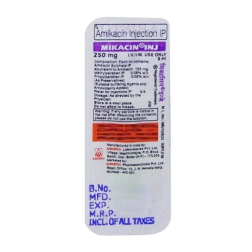 Mikacin 250 Mg Injection